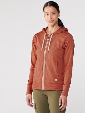 VUORI HALO PERFORMANCE HOODIE Orange Size L